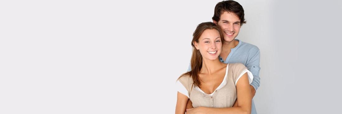 Young couple smiling | Dentist Glendale Ca