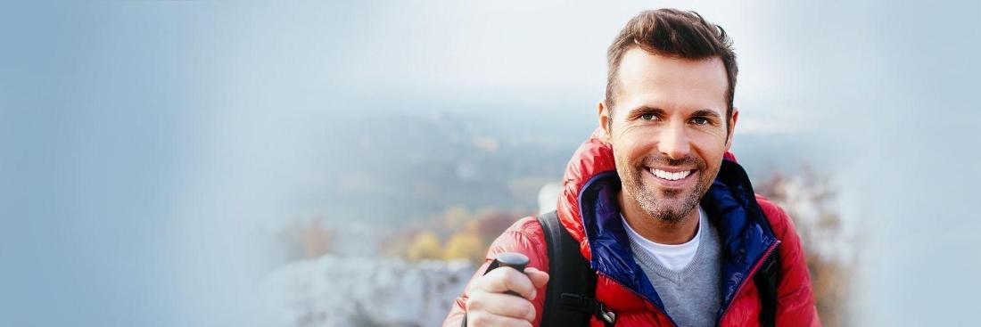 Man smiling | Dentist Glendale CA